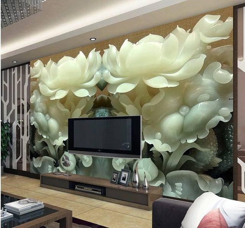 20+ Những mẫu gạch ốp tường 3D phòng khách HOT nhất hiện nay